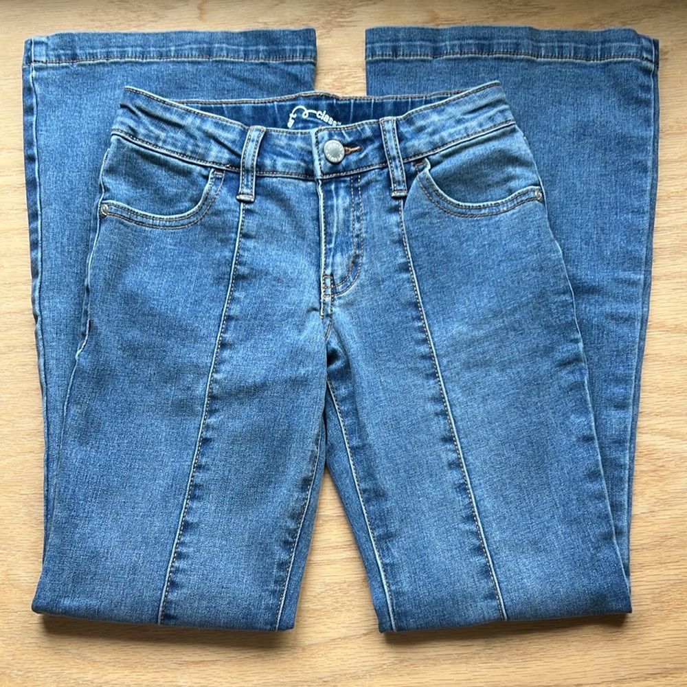 Art Class Flare Denim Jeans Size 10 - Picture 7 of 8